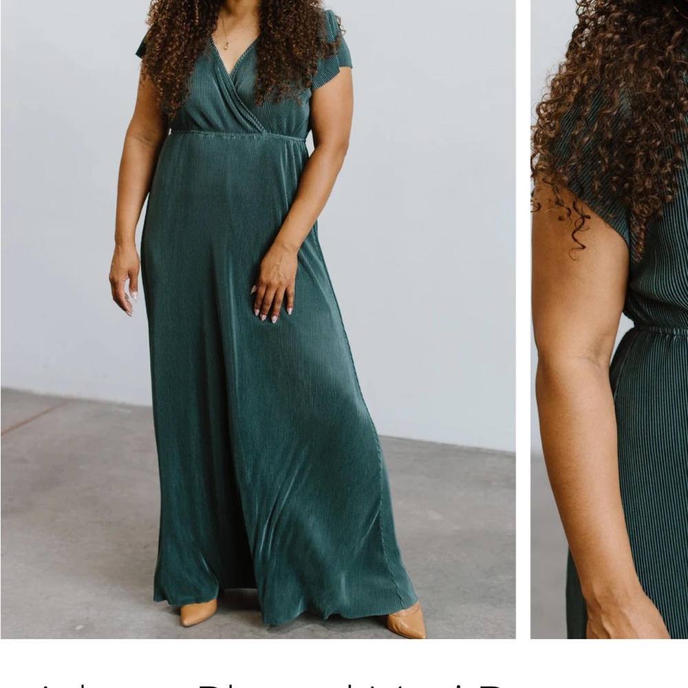 NWT Baltic Born Athena Pleated Maxi Dress (bump friendly)